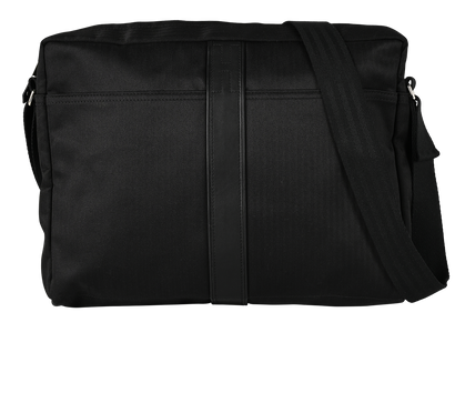 Tibet Flap Messenger MM In Clemence Black, &pound;1,050, Handbags, Black, Canvas, Front view